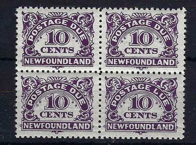 Image of Canada-Newfoundland SG D6/D6ac UMM British Commonwealth Stamp